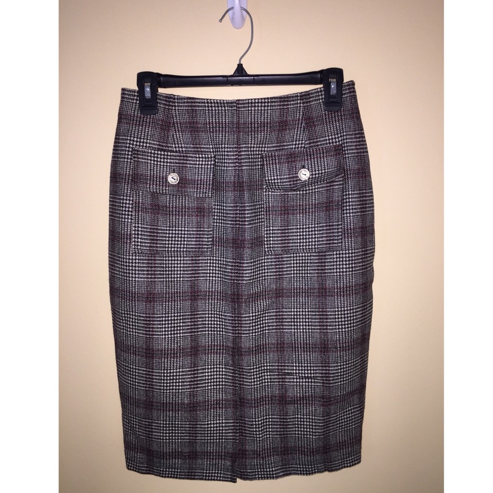Vintage Bazar De Lacroix Wool Skirt